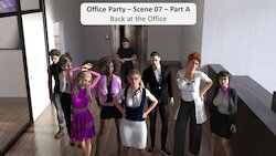 [Hexxet] Office Party - Scene 07 - Part A [English]