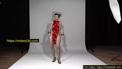 ★ Chun Li Sexy Dress Erotic Photo Session ★