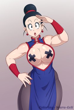 [FunsexyDB] Chichi's Kink Workout (Dragon Ball Z)