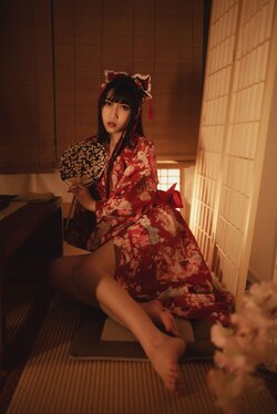 不呆猫 绳子和服