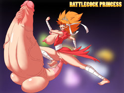 [MforMental] Battlecock Princess Gifs