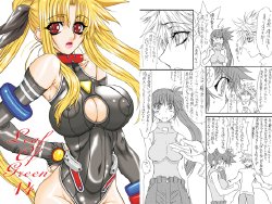 [Power Slide (Uttorikun)] Leaf Of Green 14 (Mahou Shoujo Lyrical Nanoha) [Digital]