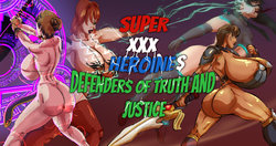 [Sk8poison] Super Heroines XXX The Invasion of the Underworld Part Two [Ongoing]