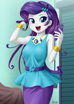 [Uotapo] Defeated Rarity (My little pony: Friendship is Magic)