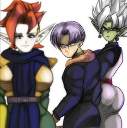 [Future Crossed] Amend: Time Patrol Trunks X Fem Zamasu (Dragon Ball Super)