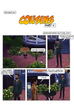 (ENG) Cousins comic part 4 (gay sims stories)