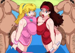 [Cyberboi] Peach & Pauline (Super Mario)