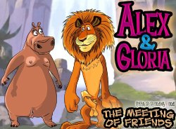 MADAGASCAR & THE KING LEON DRAWN SEX