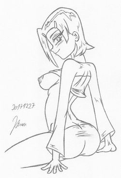 Gwen Tennyson_ ben10_My miny Sketches work_5