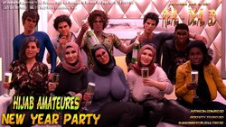 REAL-DEAL 3D - Hijab Amateures New Year Party (English & Textless)