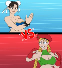 [ComicalWeapon] Pudding Pool - Chun-Li vs. Cammy