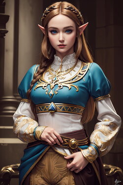 GENETICPERFECTIONAI - Princess Zelda (Textless) [AI Generated]