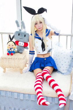 [CN:汐晴 Qing] Shimakaze - Kantai Collection