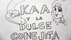 Kaa and the sweet bunny girl  [Kaa y la dulce conejita]