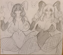 [Chingaez] Bocchi X Yunyun Bunny gals