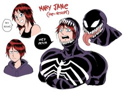 [DETNOX] Mary Jane as She Venom (Spider-Man)