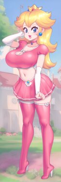 (supersatanson ) Princess Pink Quick Date!+Brincess Beach (P+P) (Super Mario Bros)