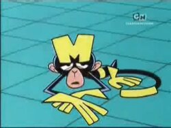 Monkey And Quackor Kiss (Dexter's Laboratory)