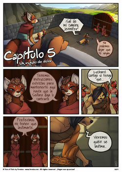 [Ferretta] A Tale of Tails: Capitulo 5 Un Mundo de Dolor [Spanish] [Red Fox Makkan]