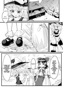 [Gunnjou Yosio] Marisa Shokushu Manga | A Marisa Tentacle Manga (Touhou Project) [English]