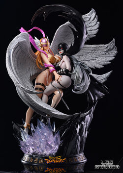 LES studio 1/4 Angewomon & Lady Devimon