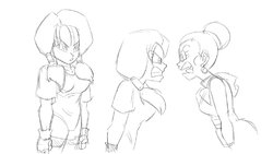 [Funsexydragonball] Videl meets Chichi (Dragon Ball Z)