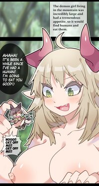 [imaat] Giant Demon Girl VORE & GTS [English / Japanese]