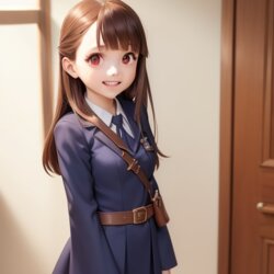 AI Atsuko Kagari Little Witch Academia [AI Generated]