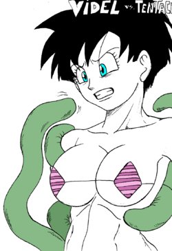 [Otano Mix] Videl x Tentacles (Dragon Ball Z) [Spanish]