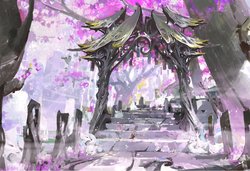 spirit blossom （background、character set、skin original Art）