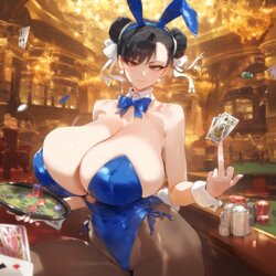 [SavageSaus221] Chun-Li's Casino Part Time (Street Fighter) [AI Generated]