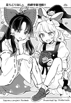 [Chidoriashi (Mozukuzu)] ReiMari Manga to Juuouen Rakugaki Bon (Touhou Project) [Chinese] [主角组吧汉化组] [Digital]