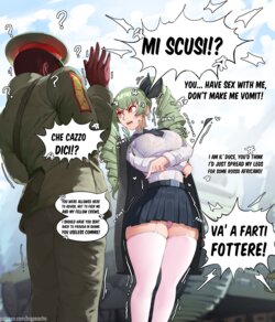 [Bigpeachs] Fascist Pussy (Girls und Panzer)