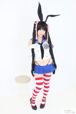 [Mogu Mogu Cheeze! (Yukina)] kyou no Yukina-san-shimakaze cos hen-