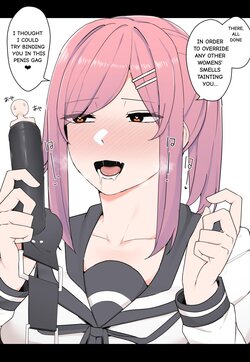 [Odoru London] Yandere Kouhai ni Penis Gag ni Sarechau Hanashi | The Story of How My Yandere Kouhai Used Me as a Penis Gag [English]