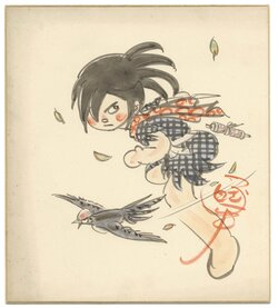 [Sanpei Shirato] Sanpei Shirato Original Shikishi Illustrations
