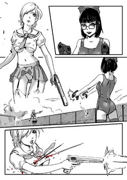 [CrimsonRed] School girls duel