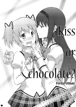 (SC62) [Forest Village (Ayukko)] Kiss or chocolate? (Puella Magi Madoka Magica) [English] [Yuri-ism]