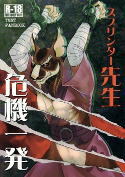 (Fur-st 8) [INK (Kreuz, Kandagawa Gufu)] Splinter-sensei Kiki-ippatsu (Teenage Mutant Ninja Turtles)