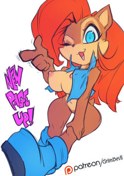 [GrimDevil] Sally Comic (Sonic The Hedgehog) [Ongoing]