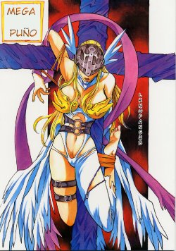 (C58) [Natsumoto Shoubou (Natsumoto Masato)] Ponchi Giga (Digimon) [Spanish]