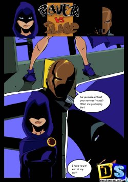 [Drawn-Sex (Okunev)] Raven Vs Slade (Teen Titans)