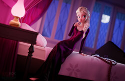 [FireboxStudio] Elsa in nightgown