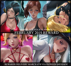 [Alexander Dinh] Patreon February 2019 Hentai Package