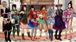 Me and Dynasty Girls Harem life + other image(Dynasty Warriors9)