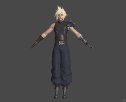 [J.A.] FF7 Remake | Cloud Reference