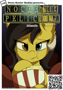 [Beardie-Arts] Noche de Pelicula (My Little Pony Friendship Is Magic)[Spanish][Red Fox Makkan]