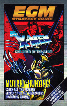 X-Men - Children of the Atom (EGM Strategy Guide - 1995)
