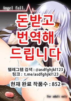(C78) [Navy Blue (Kagura Nanaki)] Angel fall (Angel Beats!) [Korean]