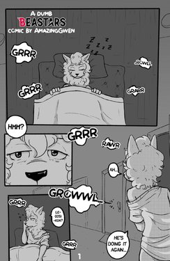 [amazinggwen] A Dumb (Beastars) ( Legosi and Sebun )